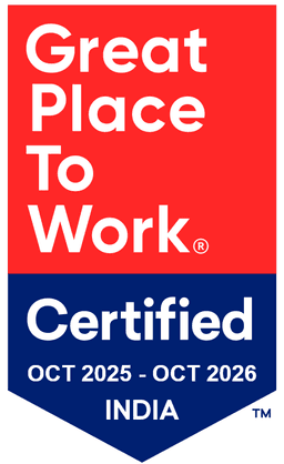 Great Place to Work Certified, October 2025 to October 2026, India